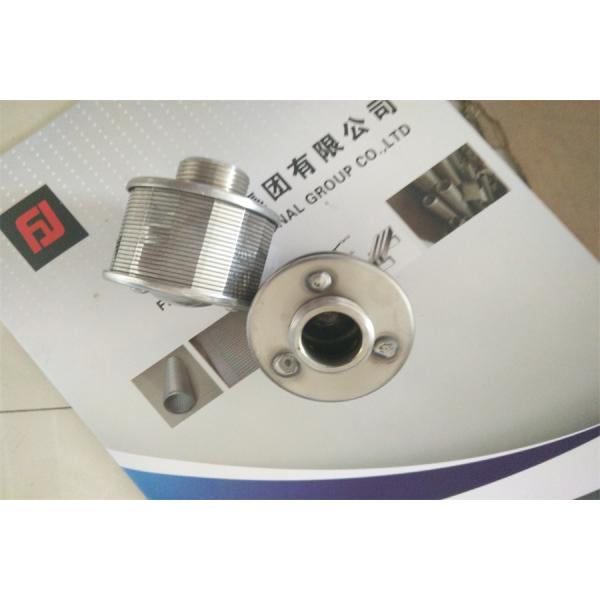 SS316L Johnson Water Filter Nozzles 2" DN 2-1/8" Length Strainer Nozzle