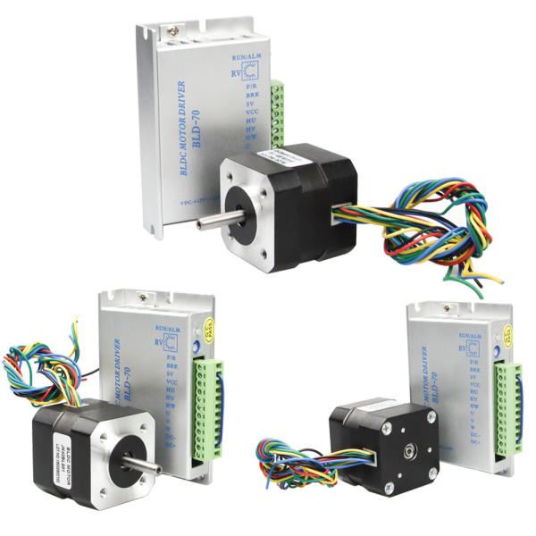 IP30 24v 41W 42mm Brushless Electric Motor With Driver Kit