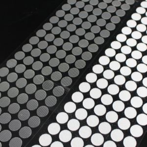 China Transparent Adhesive Hook And Loop Nylon Hook And Loop Dot Heat Resistance wholesale