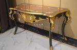 Art deco console table mirrored console table antique apricot console table FH