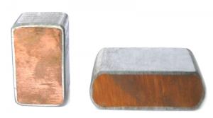 China Zirconium Clad Copper. Clad Technique:(Explosive Bonding) Two similar or dissimilar wholesale