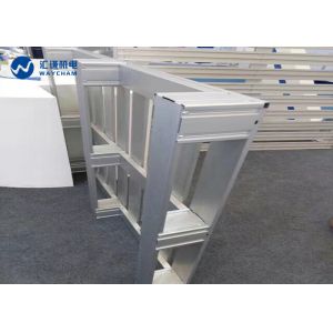 3000Ibs Load 6061-T6 Aluminium Pallet CNC Milling Components Customized