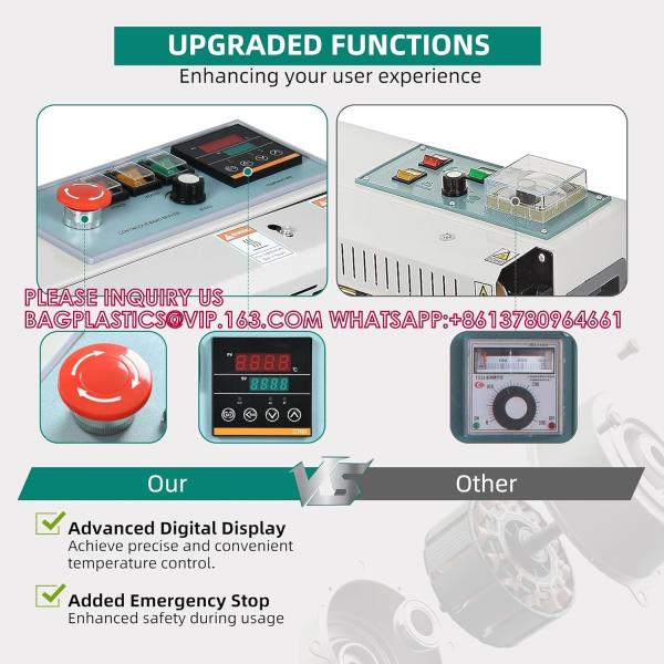 Continuous Band Sealer, Automatic Band Sealer With Digital Temperature Control, (Vertical)