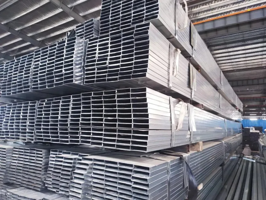 Hot Dip Threading Process Seamless Galvanized Square Pipe Q195 Q235B Z275 Z100