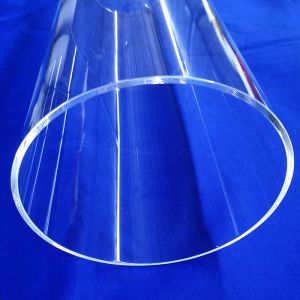 China Wholesale Customized Transparent Quartz Glass Pipe For Tube Furnace wholesale