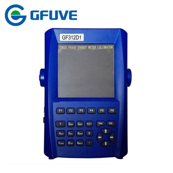 Blue Precision Ac Electric Meter Calibration Equipment Low Consumption Circuit