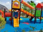 Custom EPDM Rubber Running Track All Weather / Lower Cost Easy Installation