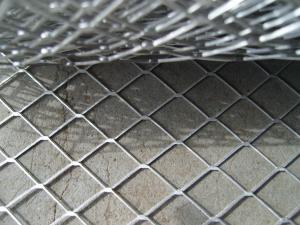 China Bright Surface Expanded Metal Screen Mesh Diamond Hole Shape Stainless Steel wholesale