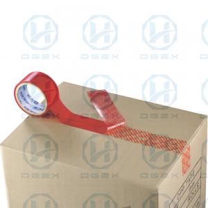 China Waterproof Void Open Security Tape Self Adhesive Tamper Evident Seal Tape wholesale
