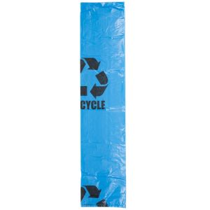 Buy cheap Recycled Blue Plastic Garbage Bags 1.2 Mil 40 - 45 Gallon Environmental Friendly from wholesalers