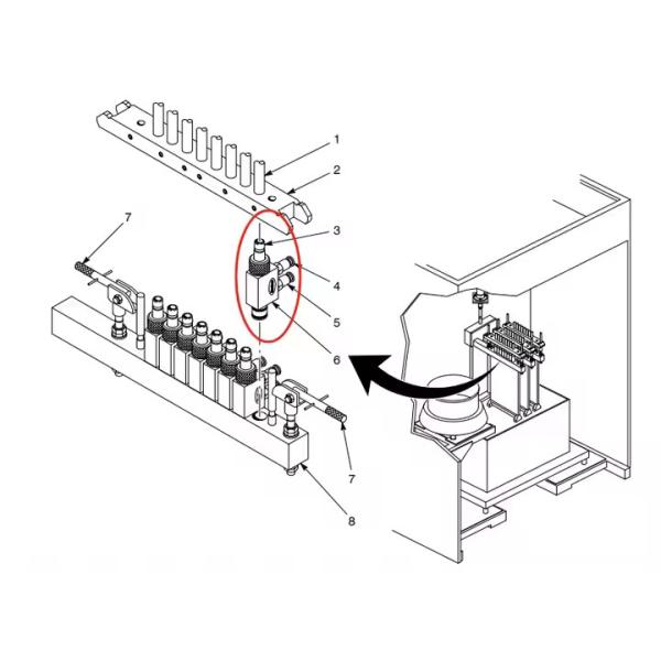 NON OEM 1066891 Inline Powder Pump For Powder Coading Machine Powder Feed Centers