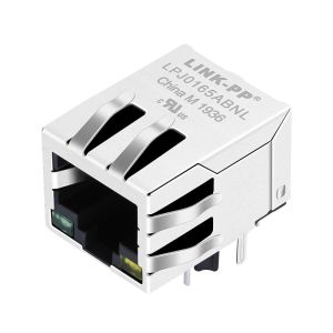 China J00-0086NL Rj45 Jack Connector 10/100Base-T LPJ0165ABNL Shielded Cat5 Connector wholesale