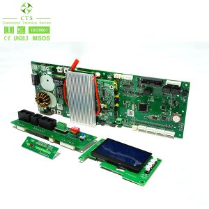 CTS smart BMS lifepo4 15S 16S 48v 100a 150a 200a bms for lithium ion battery,  15s 16s smart bms with display