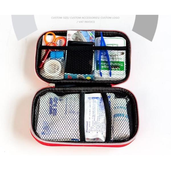 Portable comprehensive medical survival pocket first aid kit bag fda approved, plastic case mini home first aid kits box