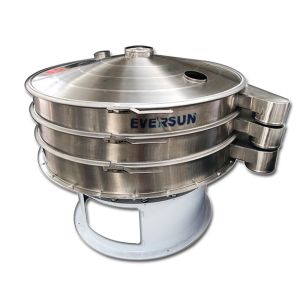 China High-efficiency 304 stainless steel fine powder rotary vibrating screen on sale