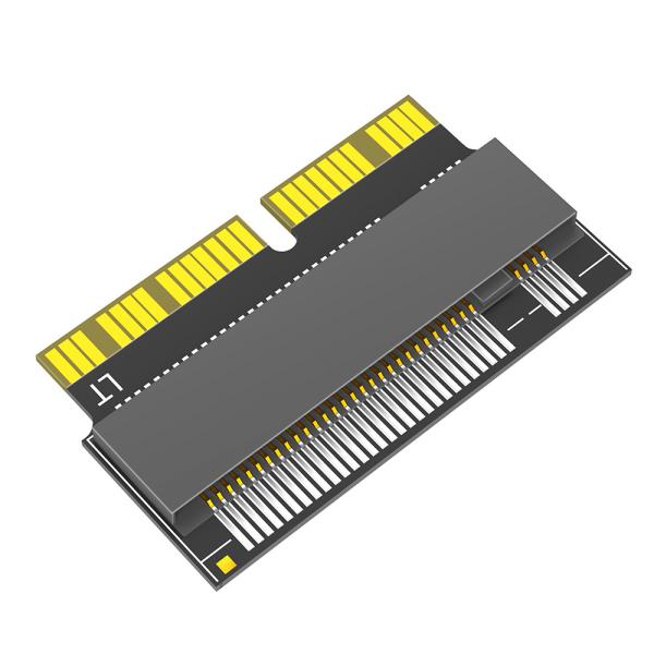 M.2 NVME SSD Convert Adapter for MacBook Air Pro Retina Mid 2013 2014 2015 2016 2017, NVME/AHCI SSD Upgraded Kit for A1465 A1466 A1398 A1502