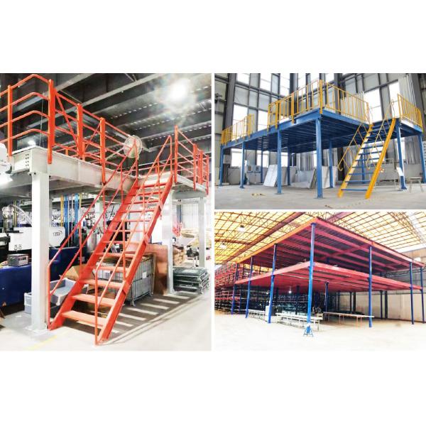 Steel Structure Platform Mezzanine Building Warehouse Storage Racking Steel Platform