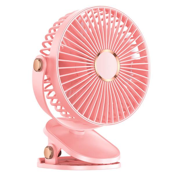 Convenient and Portable Personal Table Fan with USB Rechargeable Functionality