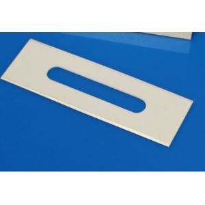 Zirconia Ceramic Zro2 Ceramic Razor Blades Slotted Blade