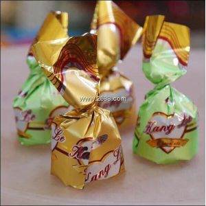 Double Twist Programmed Chocolate Packing Machine