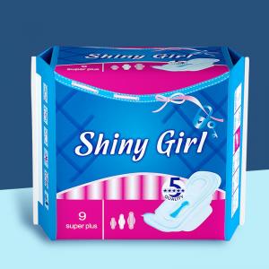 China 8 Layers Female Sanitary Towels Soft Cotton Lady Anion Feminine Pads wholesale