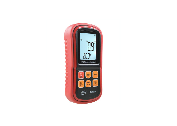 GM8909 Handheld Digital Anemometer Retractable Telescopic Lever Long Or Short