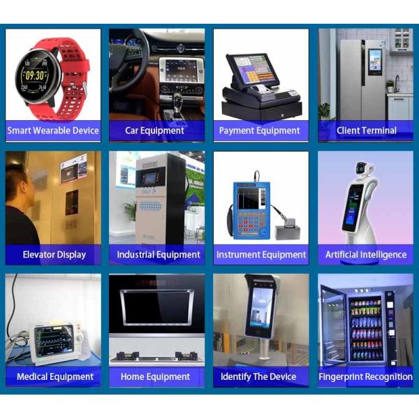 5.0 Inch Transmissive LCD Display 800X480 Resolution 24 Bit RGB TN LCD Display