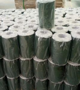 China Black Aluminium Foil Tape For Wrapping Of Insulation Covered steel And Tanks on sale