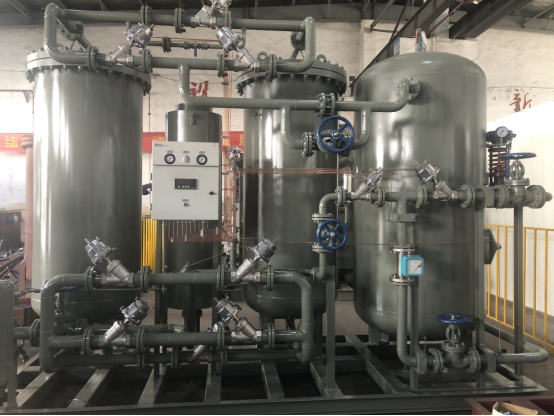 Food Grade Nitrogen Generator Air Compressor 99.999% 5 Bar