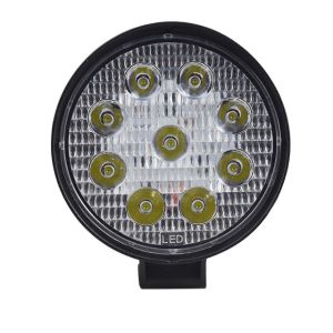 China 60 Degree 27W Round Flood Waterproof LED Work Lights wholesale