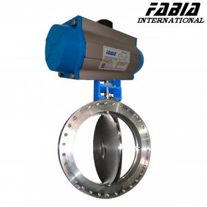 China 10 Inch Pneumatic Actuator Operated Butterfly Valve on sale