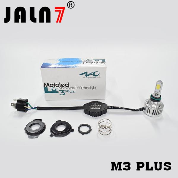 Motorcycle LED Headlight Bulb M3 PLUS JALN7 Hi/Lo BeamDRL Fog Replacement Conversion Kit Headlamp Lamp 40W 4000LM 9-18V