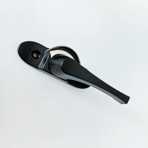 China Durable Aluminum Cresment Lock For Sliding Window Door 360 Degrees Rotation Window Latch Lock on sale