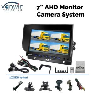China 7-inch AHD Quad-Channel Split Car Monitor Vehicle Display Monitoring System wholesale