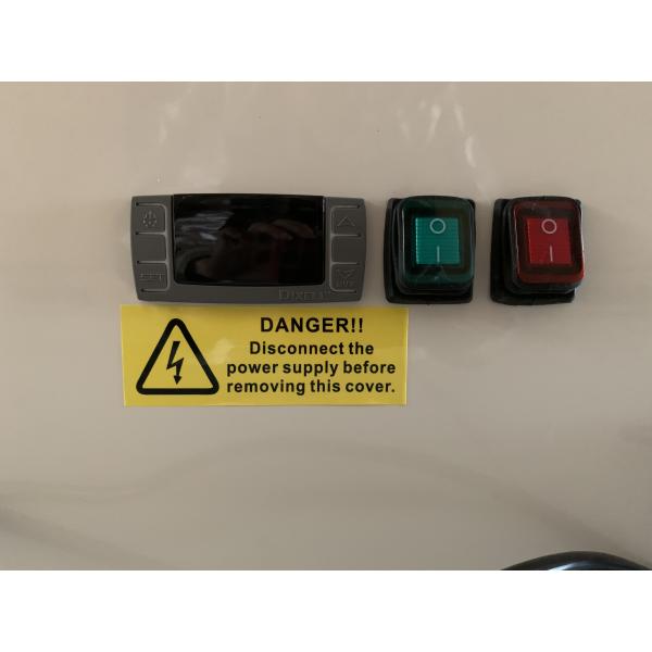 Ventilated Front Lift Up Straight Glass Deli Display Fridge Auto Defrost