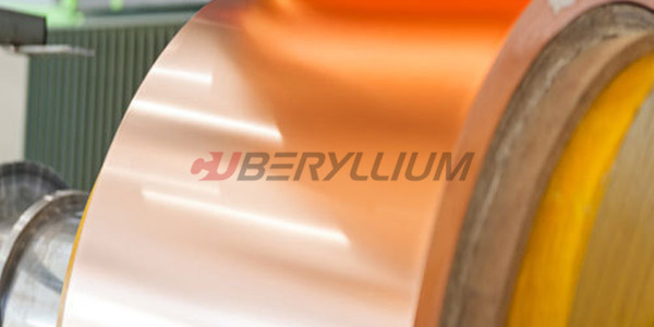 0.1mmx250mm Beryllium Copper Alloy Sheet Plate QBe2.0 With Hard State