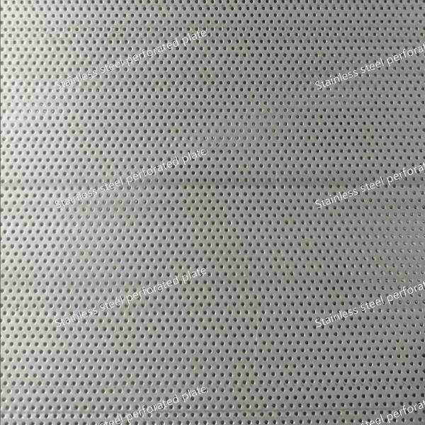 Micro Perforated Stainless Steel Sheet 0.1 - 10.0mm Hole Diameter