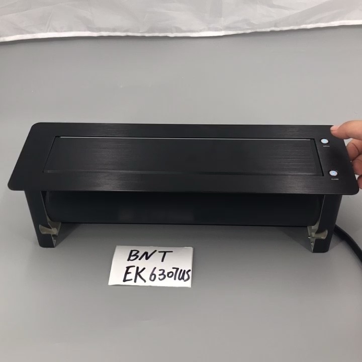 Factory wholesale motorized table mounted power socket for conference solution
