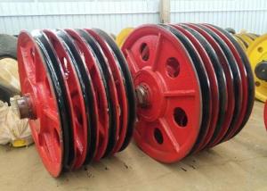 China Wear Resistance Stainless Steel Wire Rope Sheaves , Wire Rope Pulley Wheels wholesale