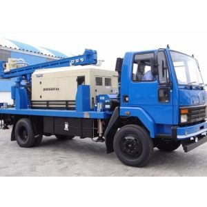 ST 350 Large Borehole Pneumatic Drilling Rig Machine Customized