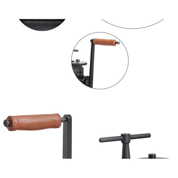 110/130mm Manual Jewellery Rolling Machine Adjustable Press Thickness