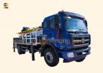300m Truck Mounted Water Well Drilling Rig Mud And DTH Hydraulic System One Year