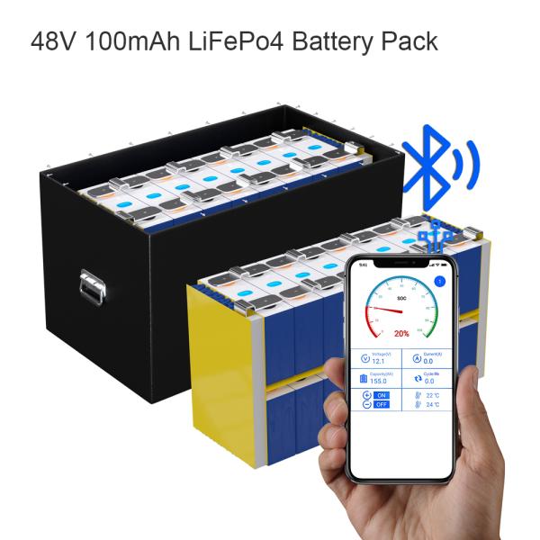0.5C Lipo Battery 48v 100ah Lithium Ion Battery Energy Storage Solution