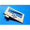 Buy cheap Waterproof LED Metal Dome Membrane Switch With Double Side Tape / Rubber Keys from wholesalers