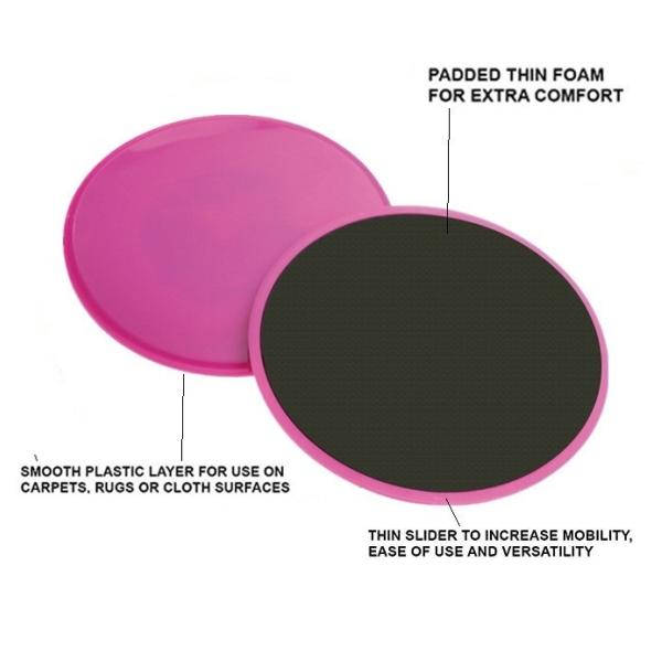 New Arrival Custom Logo Push up Floors Sliding Gym Pilates Gliders Fitness Workout Gliding Discs