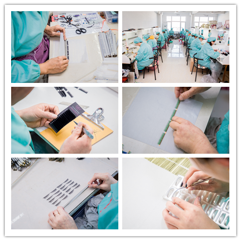 Dramatic Reusable Silk False Lashes Synthetic With 2 Pairs Packaging