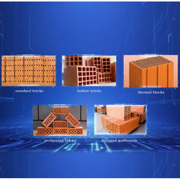 Rotary Kiln Automatic Brick Plant With Capacity Of 100000 Bricks Per Day