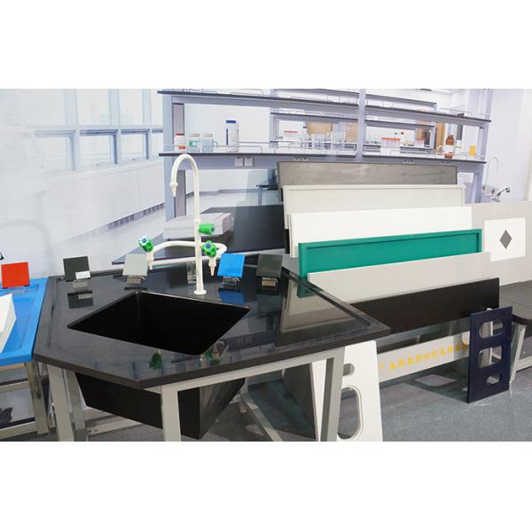 Matte surface No bubbles epoxy resin countertops with ice blue customized