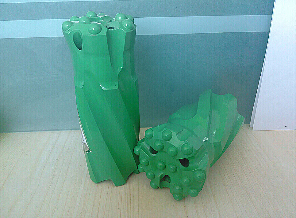T51 / T45 Stone Drilling Tools , 89 - 127mm Spherical Tungsten Carbide Button