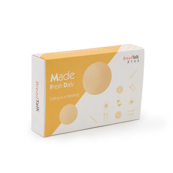 Quality Sweet Bakery Packaging Bags , Cardboard Cupcake Boxes With Pvc Window for sale